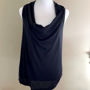NWOT Ralph Lauren black cowl neck sleeveless top S